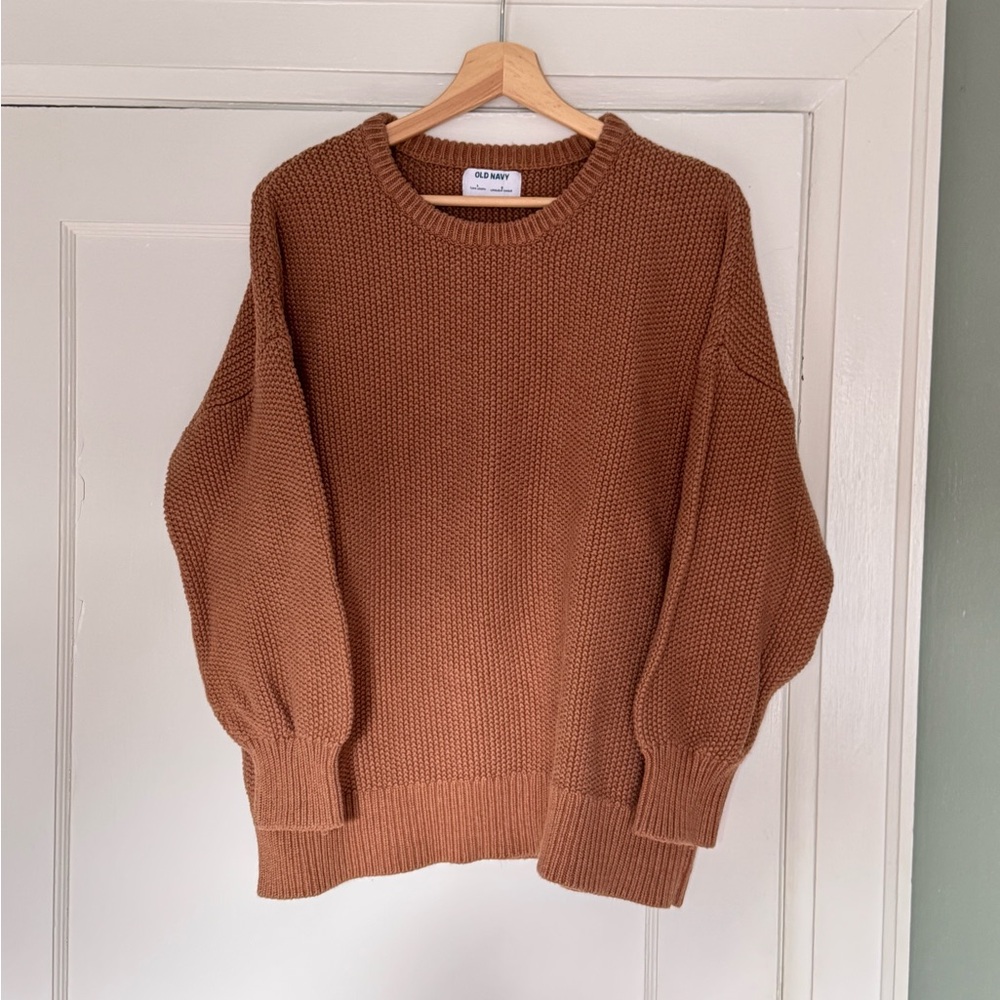 Old Navy Women’s Tan Tunic Sweater